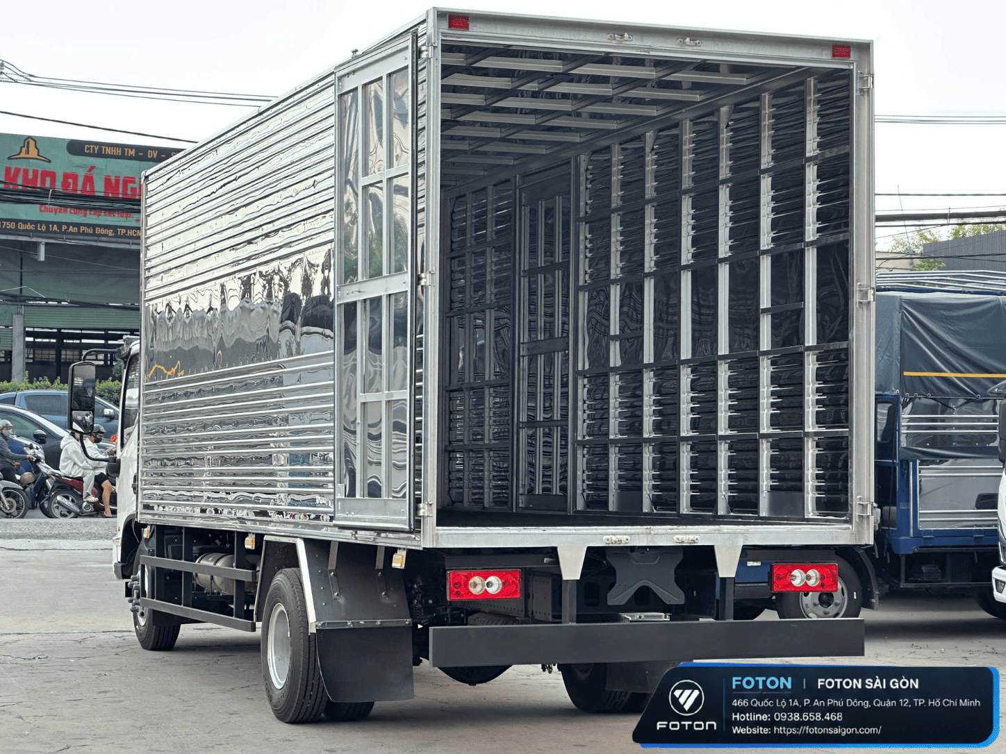 Xe tải Foton 7.6 Tấn - Thùng Dài 6m3